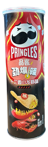 Pringles / Papas Fritas Sabor Cangrejo Picante 110 Grs