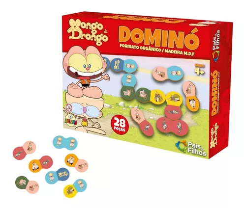 Jogo Futebol De Botão Mongo & Drongo Brinquedo Infantil