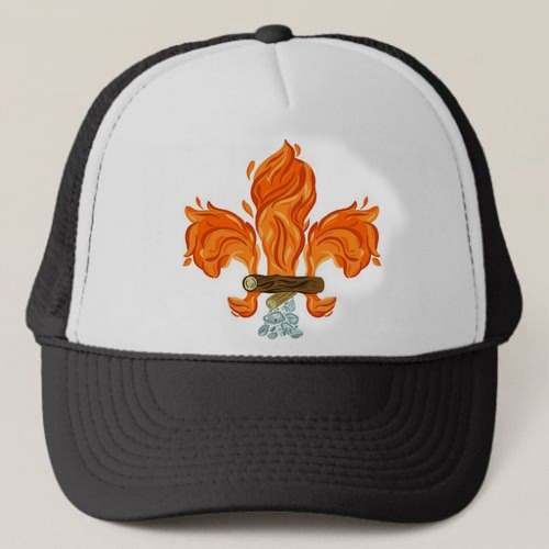 Gorra Trucker Flor De Lis Fogata