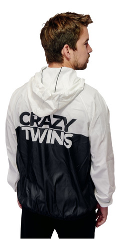Imagen 4 de 7 de Rompeviento Hoodie Hombre