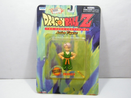 Dragon Ball Z Figura Trunks Sellado Irwin Goku