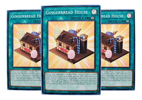 Yugi-oh! Gingerbread House Blc1-en079 Comun