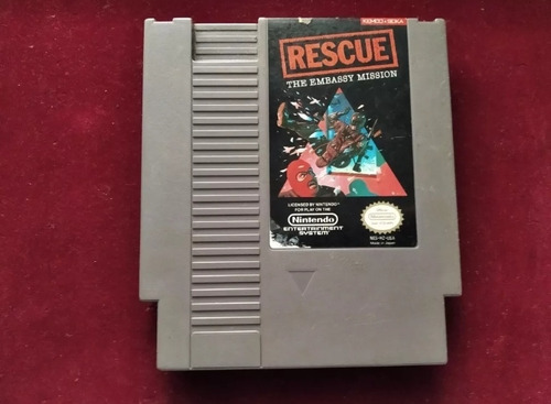 Rescue Embassy Mission ( Nintendo Americano Nes ) 10v (^o^) 