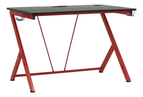 Sd Studio Designs Mesa De Juego Quest, Color Negro, Rojo