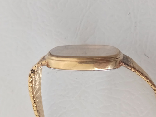 Reloj Omega Deville Quartz Vintage Para Hombre Dorado Dorado Dorado (Usado)