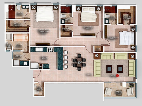 Apartamento En Venta En Naco Listo Para Entrega, 2 Habitaciones Us$350,000