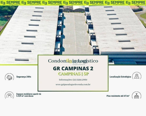 Imagem 1 de 15 de Galpão Para Alugar Em Campinas/sp - Ga1133