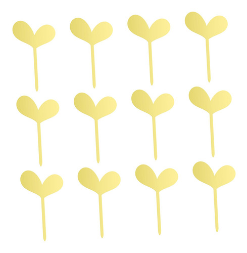 12x Adornos Para Cupcakes De Feliz Día De San Valentín,