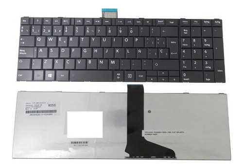 Teclado Compatible Toshiba L850/c850/c850d/c855/c855