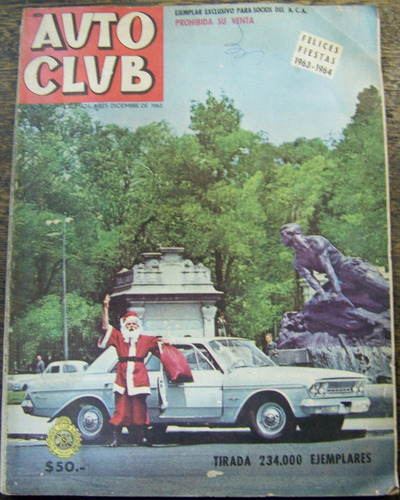 Auto Club Nº 14 * Diciembre 1963 *