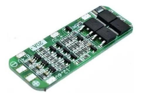 Imagen 2 de 5 de Modulo Protección Para 3 Li-ion 18650 Bms 3 Celdas