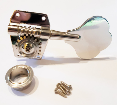 Imagen 2 de 4 de Clavija Suelta Bajo Shimura Tipo Fender 4 L O Lado Izq 2+2