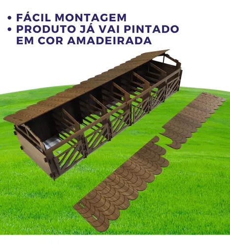 Cavalo De Brinquedo Marrom Kit Estábulo Pra Fazendinha Toyng em Promoção na  Americanas