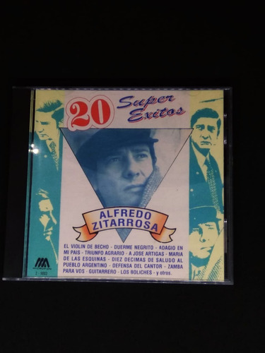 Cd  Alfredo Zitarrosa  20 Super Exitos          Supercultura