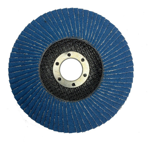 Imagen 2 de 9 de Disco Flap Lija Amoladora 115mm X 10 U Grano 40 60 80 120