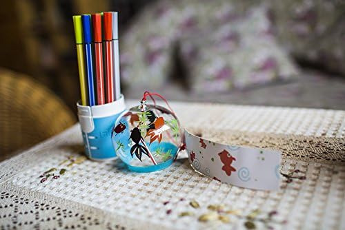 Sinos De Vento Japoneses Em Vidro Furin Decorações Para Casa