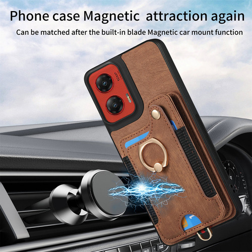 .para Funda For Moto G Stylus 5g 2024 Tipo Cartera Carcasa