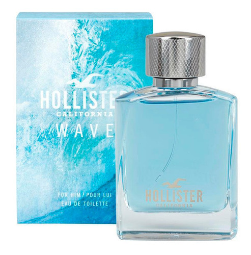 Imagen 2 de 8 de Perfume Para Caballero Hollister California Wave 100ml
