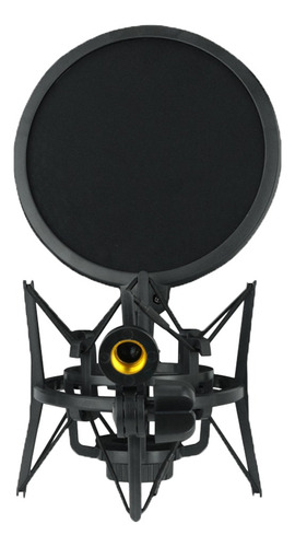 Micrófono Mic Shock Mount Con Shield Filter Mask Desktop