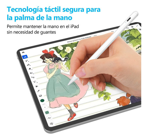 Lápiz Óptico Stylus Pluma For iPad Magneticacarga Rapid