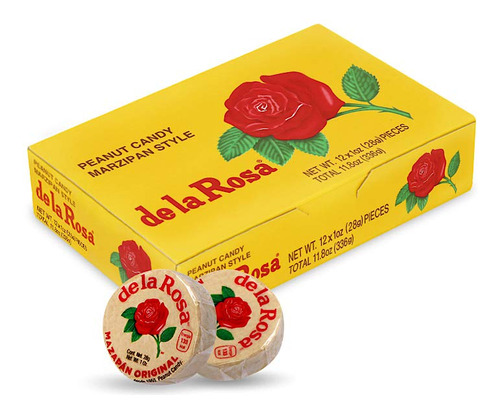 De La Rosa Mazapan, Mazapán De La Rosa, Caramelo Mexicano .