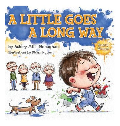 Libro A Little Goes A Long Way - Ashley Mills Monaghan