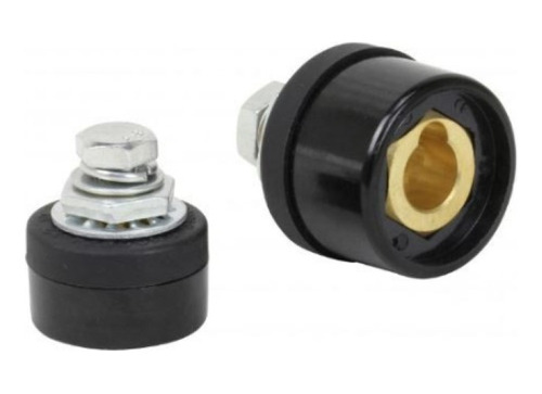 Pack 2 Unds Conector Hembra Panel 35-50  Para Soldadora