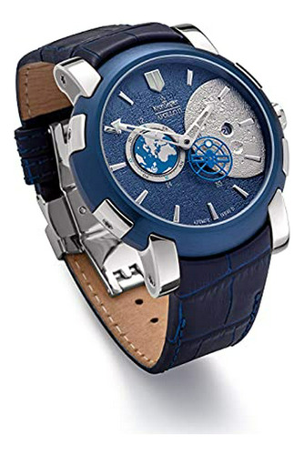 Reloj Automático Apollo 11 Steel-blue Limited