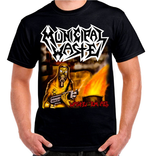 Municipal Waste  - Waste 'em All - Dtg