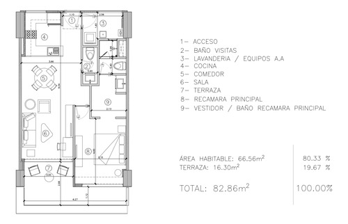 Departamentos(1r) En Venta En Torre Oceana En Vía Montejo