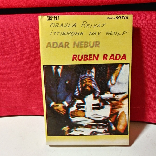 Rubén Rada Adar Nebur Casete 1a Ed Uy, Leer Descripción