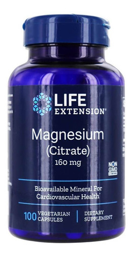 Vida Extension Citrato De Magnesio, 160 Mg, 100 Capsulas, 73