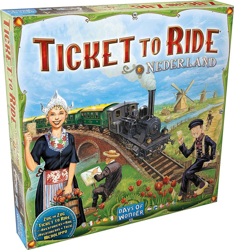 Ticket To Ride Nederland Juego De Mesa Expansion | Juego De