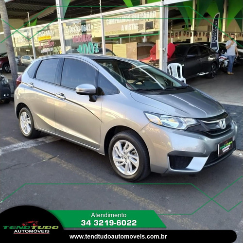 Imagem 2 de 7 de Honda Fit Lx 1.5 Cinza 2015