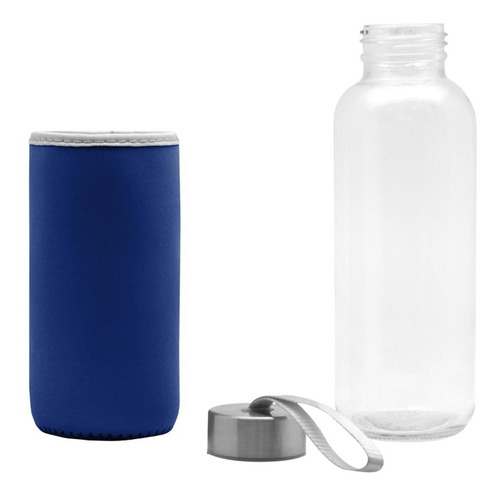 Imagen 3 de 7 de Botella Vidrio Belize 450ml Funda De Neoprene I Giveaway