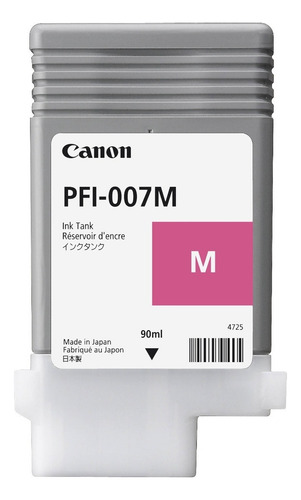 Tanque De Tinta Canon Pfi-007m Magenta 2145c001aa