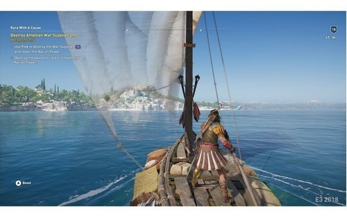 Assassins Creed Odyssey Xbox One + Figura De Leónidas A.c (Usado)