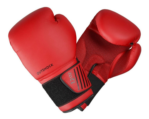 Guantes De Boxeo 100 Rojo, Boxeadores Nivel Iniciación