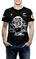 Comprar Remera Entrenamiento Kapho Rugby All Blacks Haka Niños