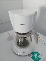 Comprar Cafetera Eléctrica Philips Hd7447 Usada Blanca Blanco