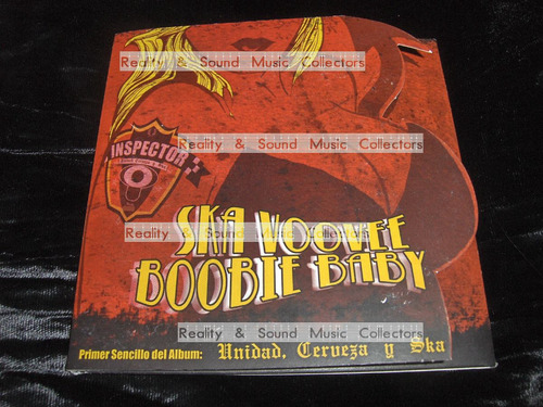 Inspector Ska Voovee Boobie Baby Cd Single De Coleccion (Usado)