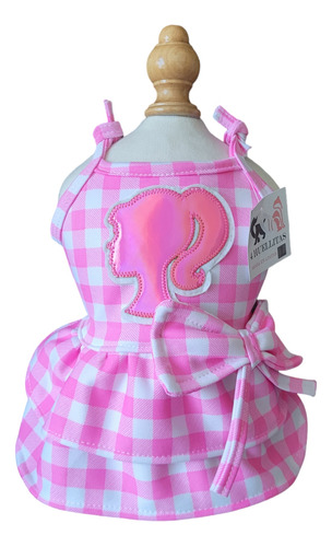 Vestido Barbie Para Mascotas Perros Gatos