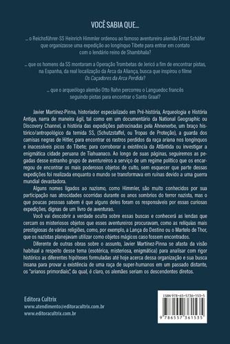 Os Exploradores De Hitler: Heinrich Himmler, A Ssahnenerbe E A Busca Insana Pelas Origens Da Raça Ariana, De Martínez Pinna, Javier. Editorial Editora Pensamento Cultrix, Capa Mole Em Português, 2022