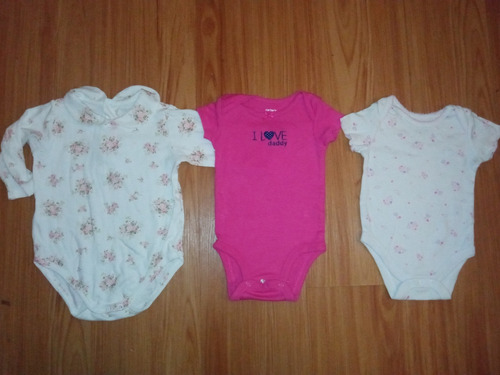 Body Bodies Beba 3 Meses Carters Manga Corta Impecables