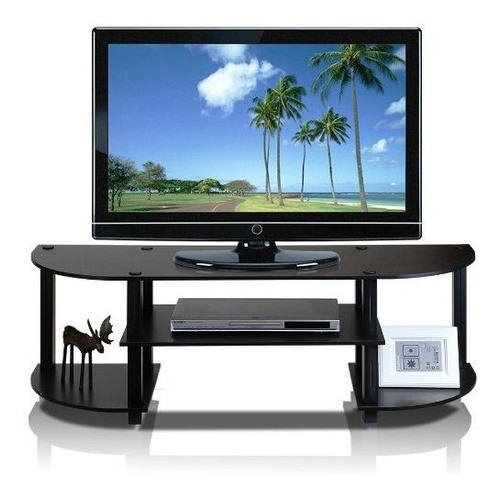 Furinno 11058exbk Turnstube Wide Tv Entertainment Center Esp