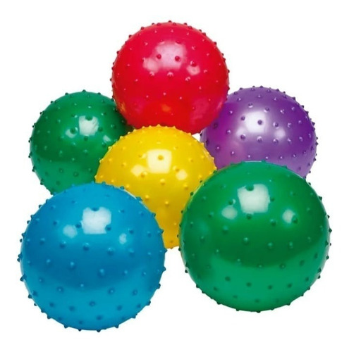 Pelota De Goma De Colores Pack X12