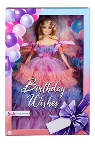 Barbie Signature Feliz Cumpleaños.