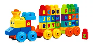 Tren Musical Mega Bloks Abc Juguete Niño Educativo Psm120010