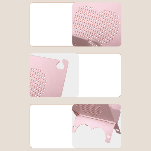 Estante De Almacenamiento De Escritorio Soporte De Rosado