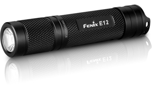 Linterna Fenix E12 Led 130 Lumens 88mts Largo 9cm Pila Aa